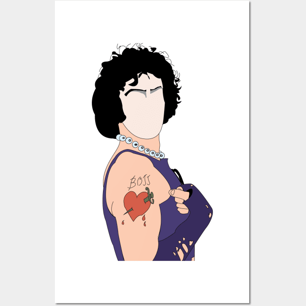 Frankenfurter - Rocky Horror Picture Show Wall Art by DaniVan